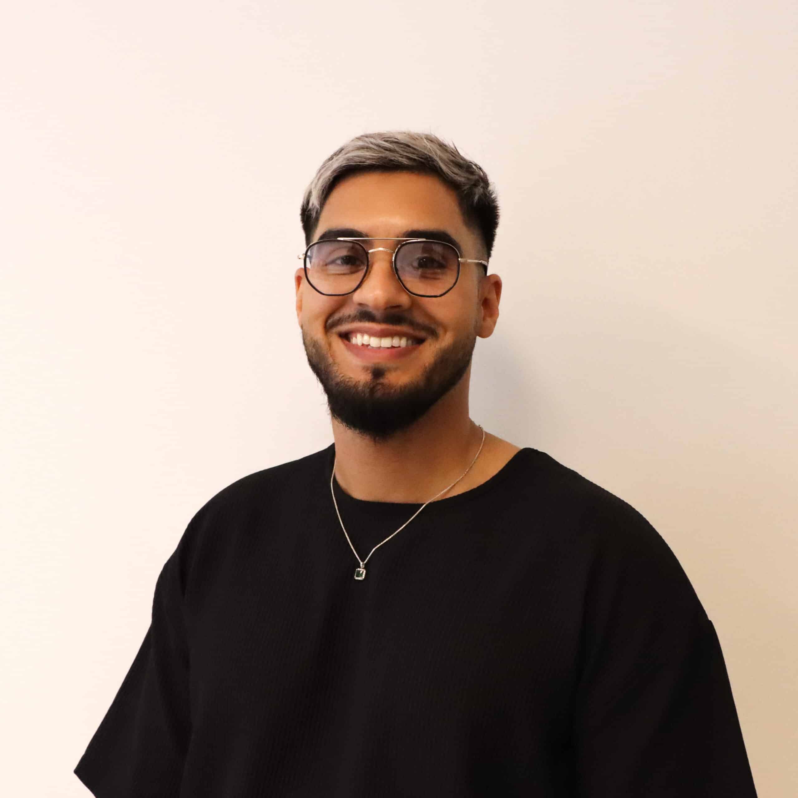 Ilias Imam, chargé de l'accueil